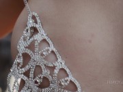 Demi Fray on the Nude Beach at Sunset 7/16