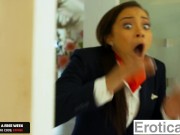 Hot Flight Attendant Layed Over & Laid 2/16