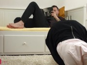 Slim blonde facialized after unplanned quickie with her man 1/16