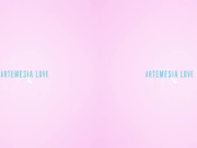 Busty brunette lets you watch her masturbate in VR 1/16