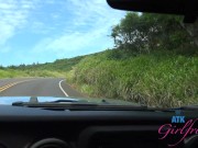 GFE vacay with super hot beach babe Summer Vixen blowjob in the car 2/16