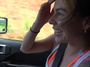 GFE vacay with super hot beach babe Summer Vixen blowjob in the car 3/16