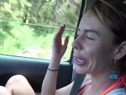 GFE vacay with super hot beach babe Summer Vixen blowjob in the car 4/16