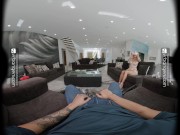 Vr Bangers juicy 3sum Taboo Vr Blonde stepmom and her stepdaughter 4/16