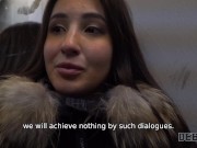 DEBT4k. Stunner dragged into spontaneous sex with excited moneylender 3/16