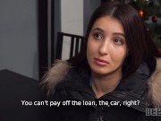 DEBT4k. Stunner dragged into spontaneous sex with excited moneylender 6/16