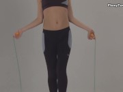 As a gymnast she defies average expectations 4/16