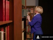 Hot Librarian Milf Gets Double Creampied 2/16