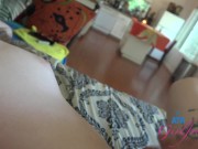 POV session with amateur girl next door Meloni Moon sucking stroking and fucking up close 11/16