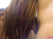 Shy Asian slut was mad when I came inside her pussy 11/16