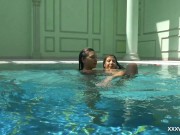 Their graceful movements are unhindered by clothing 8/16