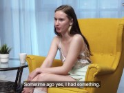 Maria Pangea attends her first casting 7/16