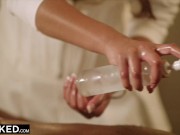 BLACKED Masseuse fucks BBC 4/16