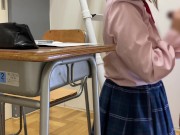 【高画質・独占公開】Fuck a Japanese school girl ウブなと先生とDK（素人）が授業中エッチ。学校（教室）で個撮セックス！japanese Amateur Homemade 5/16