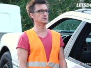 Francis Belle Fucks Mechanic For A Fix At Her Car - LETSDOEIT 2/16