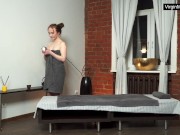 Saory Molan embarks on a massage journey 2/16