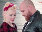 Sexy Pinup Chick Misha Cross Gets Ravaged Good By Partner - VIP SEX VAULT 4/16