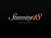 Costumed Coed Anoushka Lets Us See Her Teen Tits Through That Blouse! 1/16