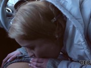 DEBT4k. Busty girl has her wet peach drilled by insistent debt collector 7/16