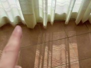 The stepmother thought she accidenatlly fell on her stepson's dick. He had planned it! 1/16