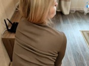 I met a cutie, and she turned out to be a nymphomaniac and dragged me to her so that I cum in her pu 9/16