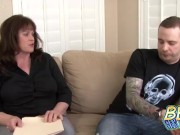 lonely plumpy housewife fucks a younger man 1/16