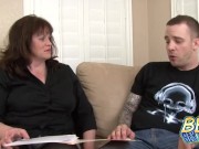 lonely plumpy housewife fucks a younger man 4/16