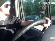 Black Slut Chick Ria Ravaged By Big Mature Penis In Car - LETSDOEIT 2/16