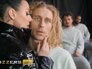 Brazzers - Angela White Talks Real Dirty And Sucks Dicks Before Getting A Massive Bukkake 2/16