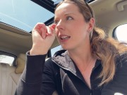 Trying out the biggest toy I've ever owned in the backseat of my car!! 3/16