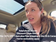 Trying out the biggest toy I've ever owned in the backseat of my car!! 4/16