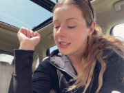 Trying out the biggest toy I've ever owned in the backseat of my car!! 6/16