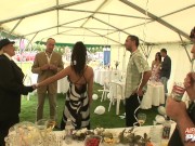 groupsex blowjobs inside the party tent 4k 3/16