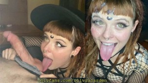 Throat Goddess e-Girl Gets a Messy Cum Reward – OnlyFans Trailer
