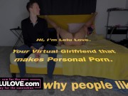 Nude babe details falling off a horse for first time plus other stories from her weekend at nudist resort & more - Lelu Love 1/16