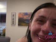 GFE Session with pornstar Rosalyn Sphinx blowjob and sex Hardcore POV 13/16