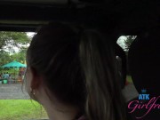 Public sex and blowjob with amateur model Summer Vixen in Hawaii 1/16