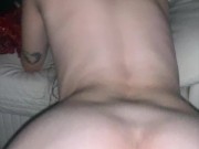 Flaca tetona y culona disfrutando con su amiguito 1/16