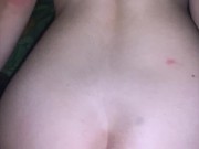 Flaca tetona y culona disfrutando con su amiguito 6/16