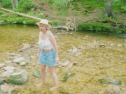 Amateur Risky Public Foursome in Skilift in Poland with friendly couple 10/16