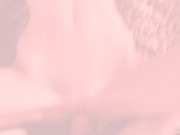 POV shoot of tall slim no tits blonde model, massive facial cumshot 13/16