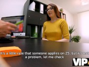 VIP4K. Ambitious girl fucked into unshaved pussy by local creditor 5/16