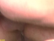 bbw farmer mature gets rough and deep outdoor ass fucked 15/16