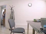 LOAN4K. Arousing blonde willingly fucks for money for a new music video 2/16