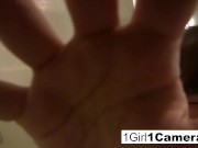 Alice Bell plays with her camera 8/16