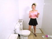 Hot small titted babe Eva Fay and her hot sex session with plumber 6/16