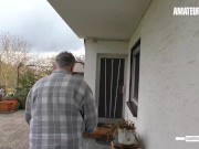 Slim Babe Sabrina Is In Heat While Her Husband Is In Town But Her Neighbor Helps Her - AMATEUR EURO 1/16