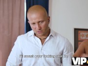 VIP4K. Man decides to get comfortable and watch his wife making love with neighbor 6/16