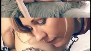 take control of Belle Claire and her slave on this porn game  make them cum