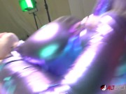 Three busty tattooed lesbian ladies get frisky! 3/16